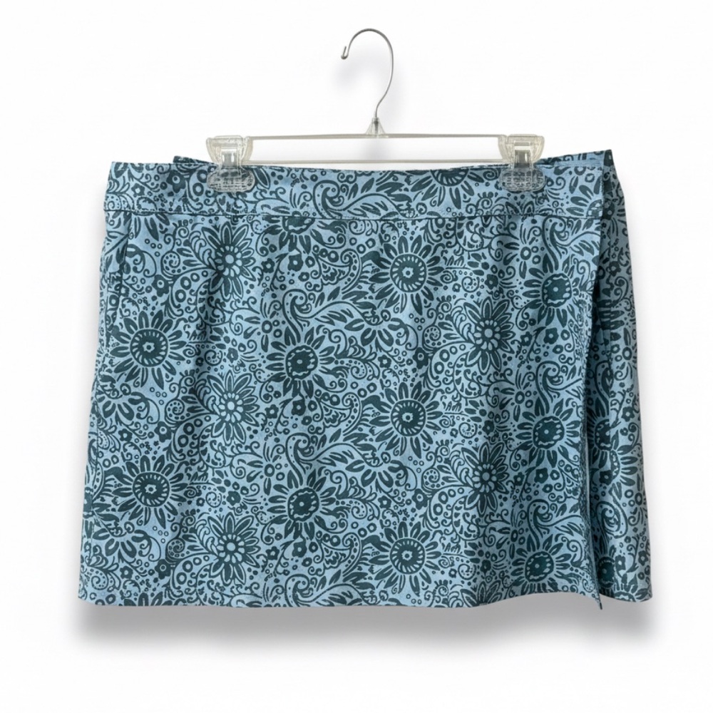 RipSkirt Hawaii XL Length 1 Wrap Skirt Tuscan Blues NWOT Travel Mini Skirt